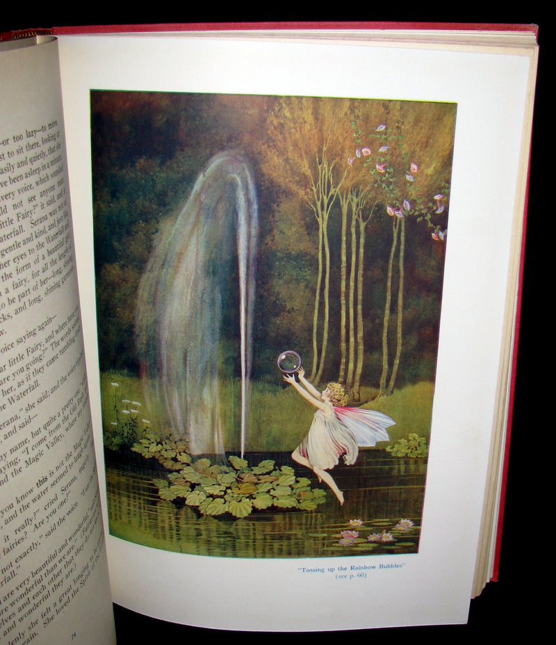 1929 Rare color illustrated Book ~ FAIRYLAND by Ida Renthoul Outhwaite First Edition