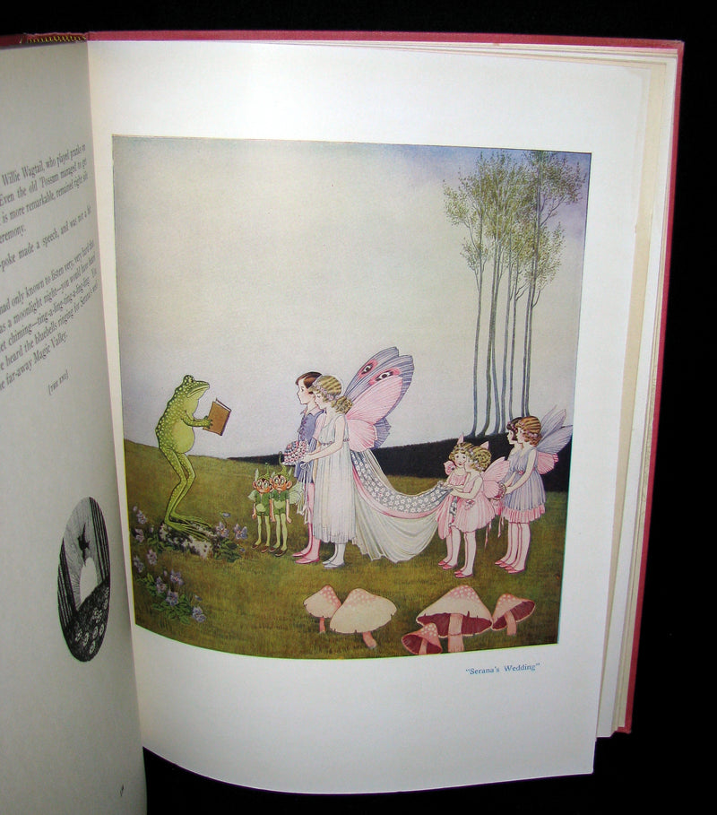 1929 Rare color illustrated Book ~ FAIRYLAND by Ida Renthoul Outhwaite First Edition