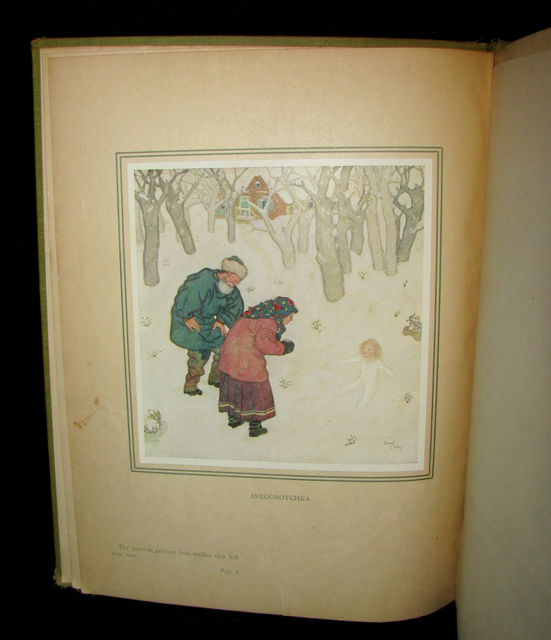 1916 Rare Book - EDMUND DULAC'S FAIRY BOOK  - Fairy Tales of the Allied Nations