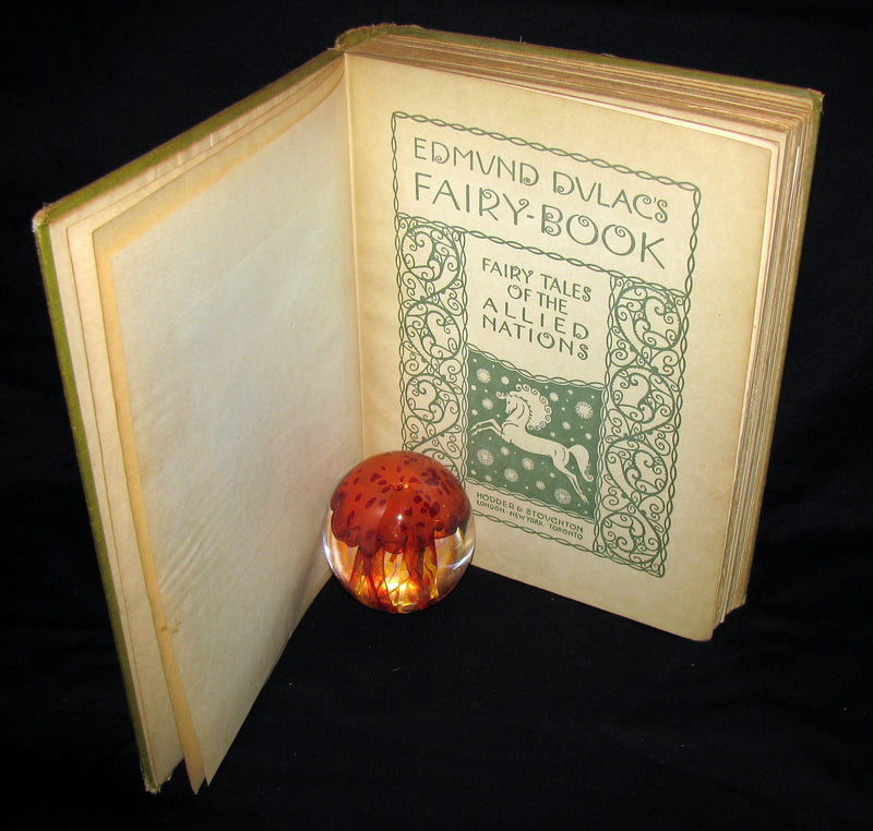 1916 Rare Book - EDMUND DULAC'S FAIRY BOOK  - Fairy Tales of the Allied Nations