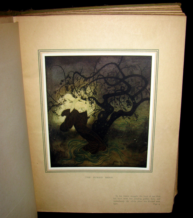 1916 Rare Book - EDMUND DULAC'S FAIRY BOOK  - Fairy Tales of the Allied Nations