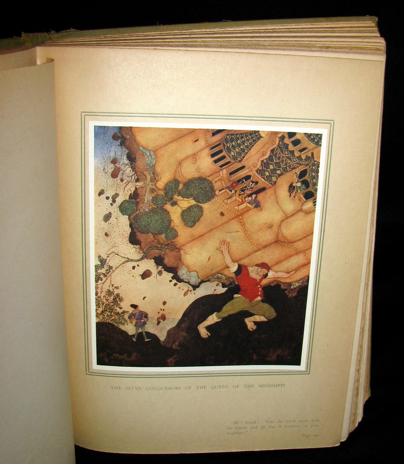 1916 Rare Book - EDMUND DULAC'S FAIRY BOOK  - Fairy Tales of the Allied Nations