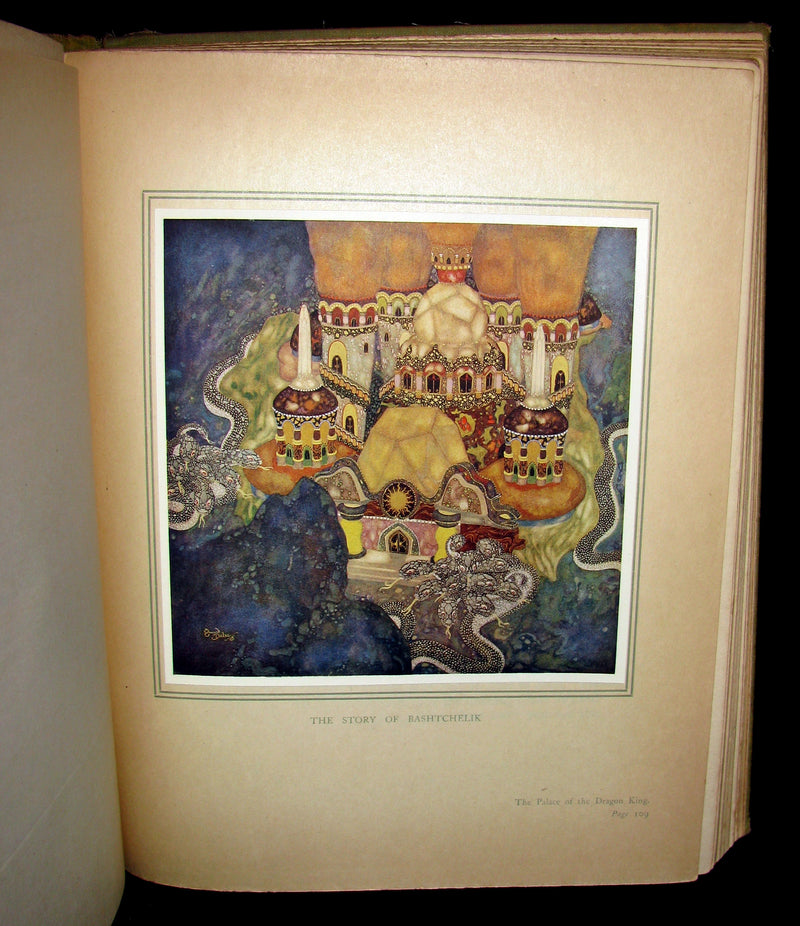 1916 Rare Book - EDMUND DULAC'S FAIRY BOOK  - Fairy Tales of the Allied Nations