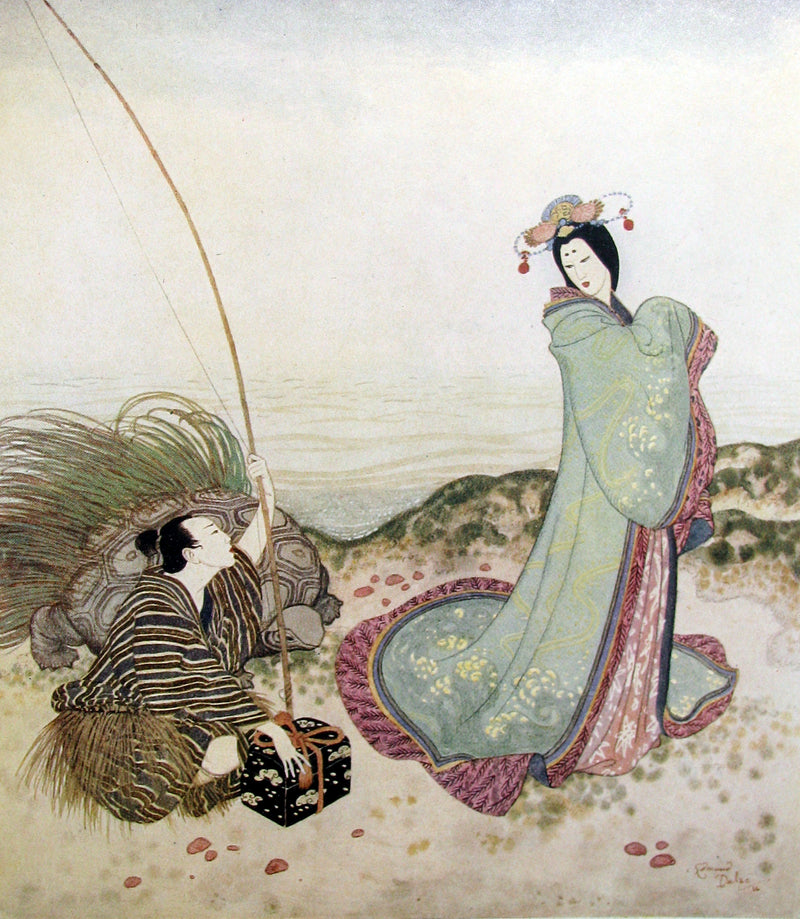 1916 Rare Book - EDMUND DULAC'S FAIRY BOOK  - Fairy Tales of the Allied Nations