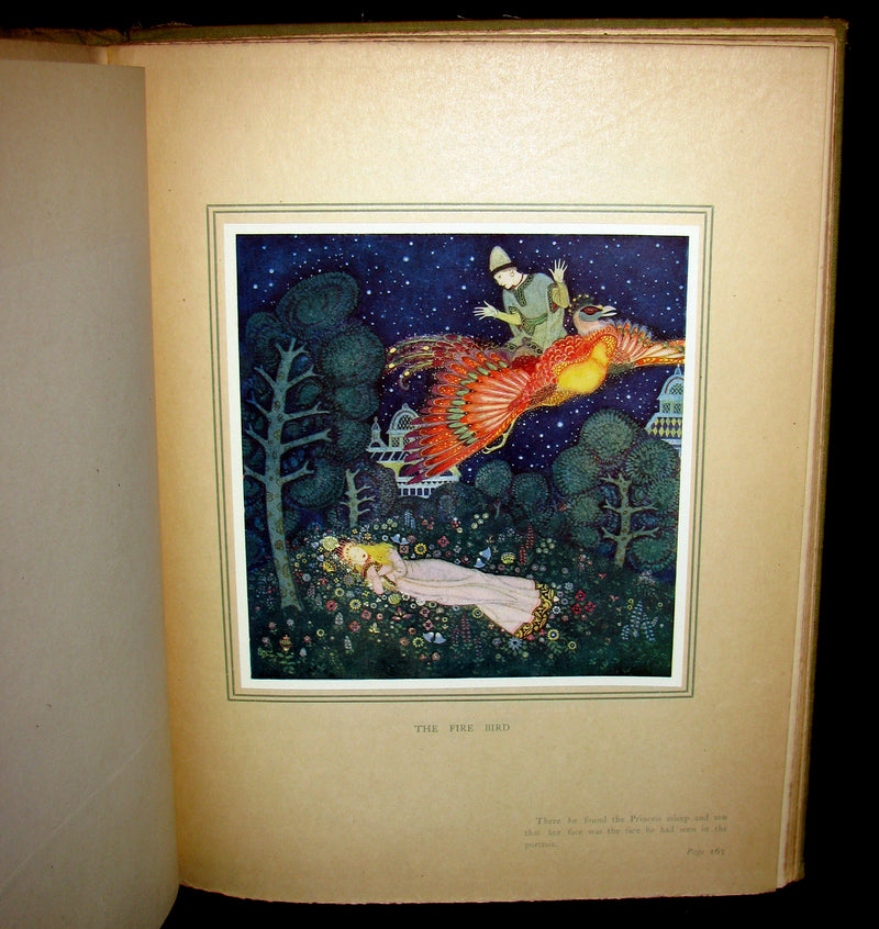 1916 Rare Book - EDMUND DULAC'S FAIRY BOOK  - Fairy Tales of the Allied Nations