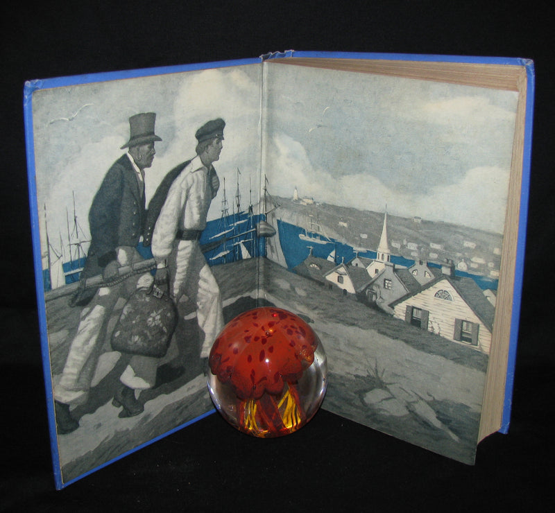 1930 Rare Book - Moby Dick or The White Whale by Herman Melville, illustrated by Mead Schaeffer