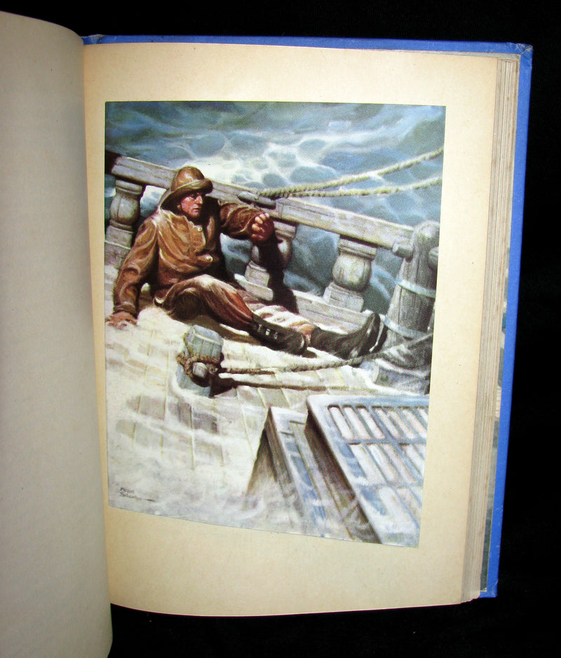 1930 Rare Book - Moby Dick or The White Whale by Herman Melville, illustrated by Mead Schaeffer