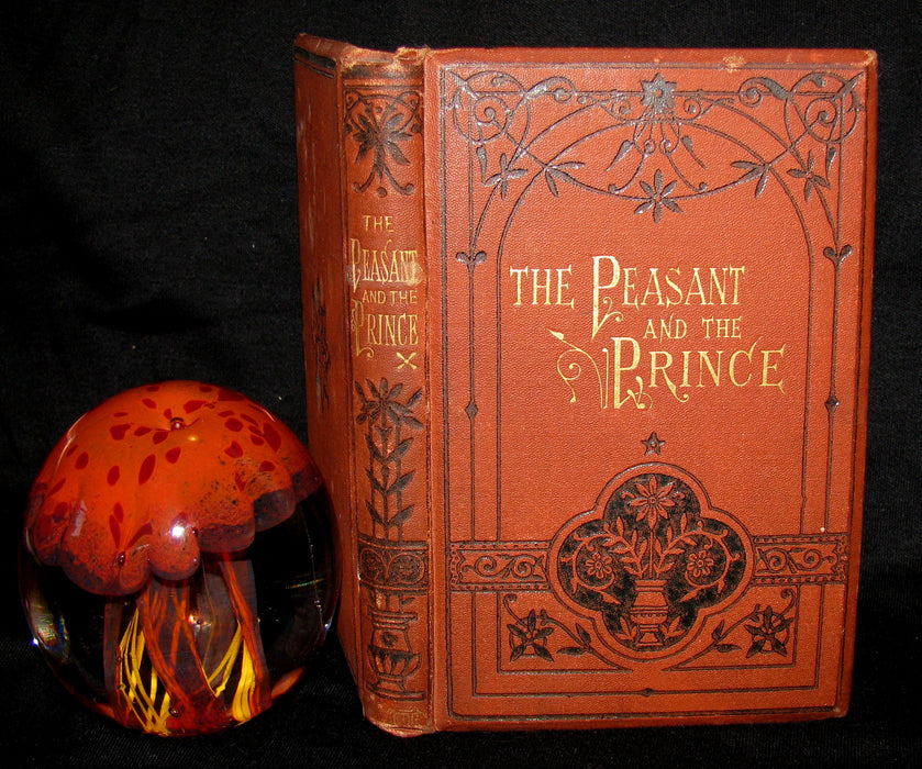 1875 Rare Book - The Peasant and the Prince by Harriet Martineau