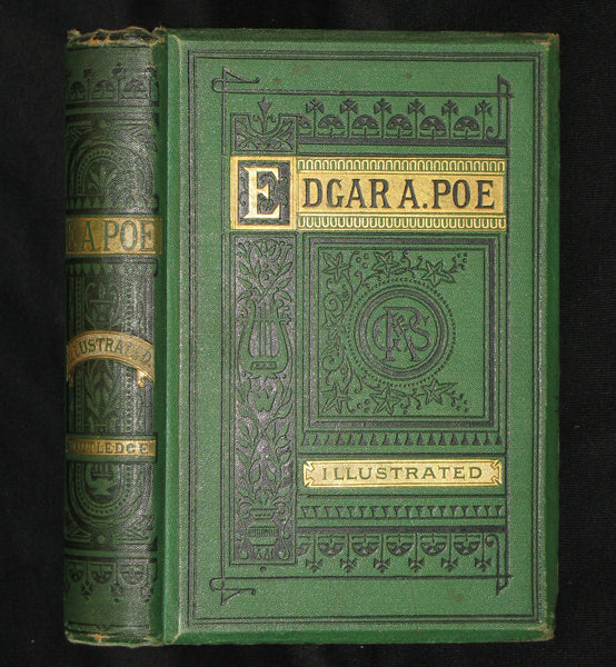1875 Rare Book - Poems by Edgar Allan POE (The Raven, Lenore, Ulalume, ...)