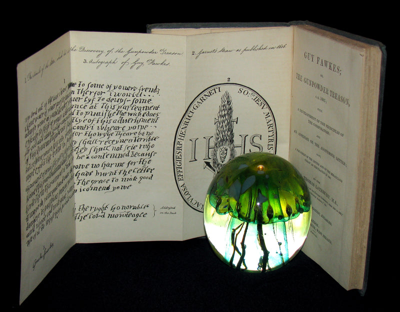 1840 Rare Book -  Guy Fawkes Or, The Gunpowder Treason, A.D. 1605; With a Developement of the Principles of the Conspirators; and an Appendix on the Anonymous Letter