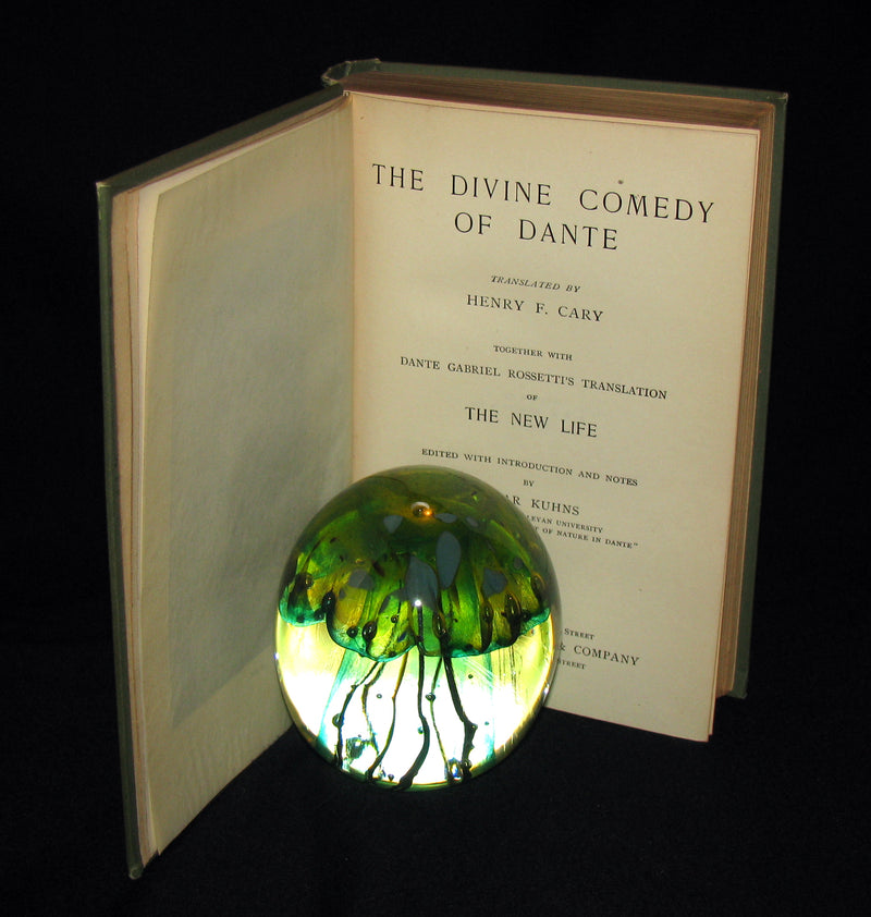 1897 Rare Book -  THE DIVINE COMEDY OF DANTE ALIGHIERI: Together with Dante Gabriel Rossetti's Translation of The New Life