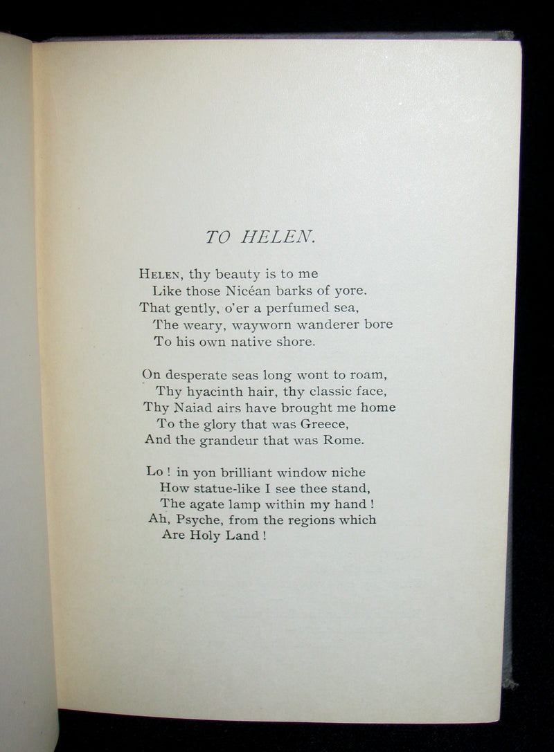 1895 Rare Book - The Raven and other Poems by Edgar Allan POE (Altemus Edition)