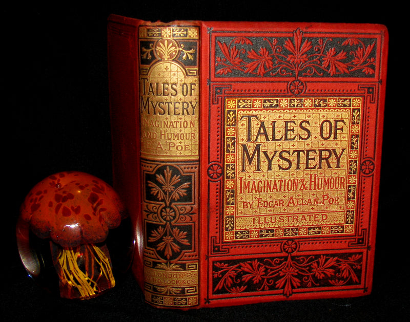 1891 Rare Book - Edgar Allan POE Tales of Adventure and Mystery and Imagination