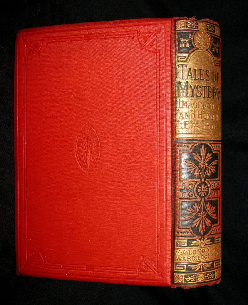 1891 Rare Book - Edgar Allan POE Tales of Adventure and Mystery and Imagination