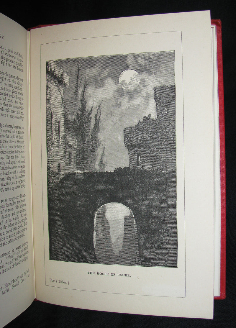 1891 Rare Book - Edgar Allan POE Tales of Adventure and Mystery and Imagination