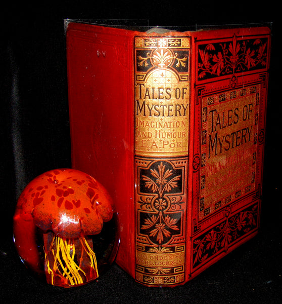 1891 Rare Book - Edgar Allan POE Tales of Adventure and Mystery and Imagination