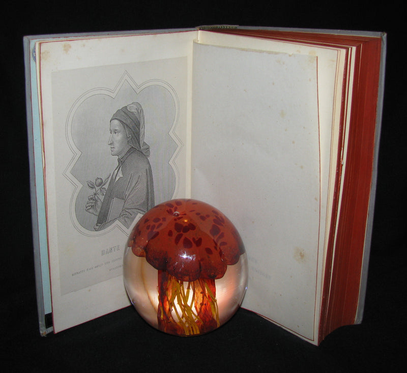 1892 Rare Italian Book - La Divina Commedia di DANTE ALIGHIERI