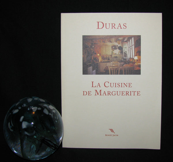 1999 Rare French Book - Marguerite DURAS - La Cuisine de Marguerite - banned from sale in France