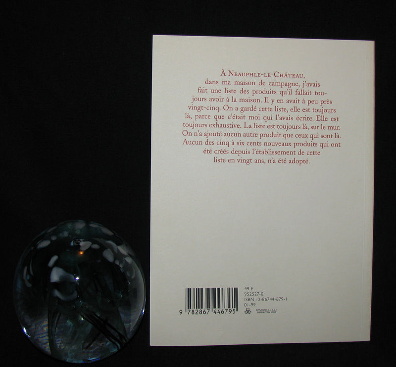 1999 Rare French Book - Marguerite DURAS - La Cuisine de Marguerite - banned from sale in France