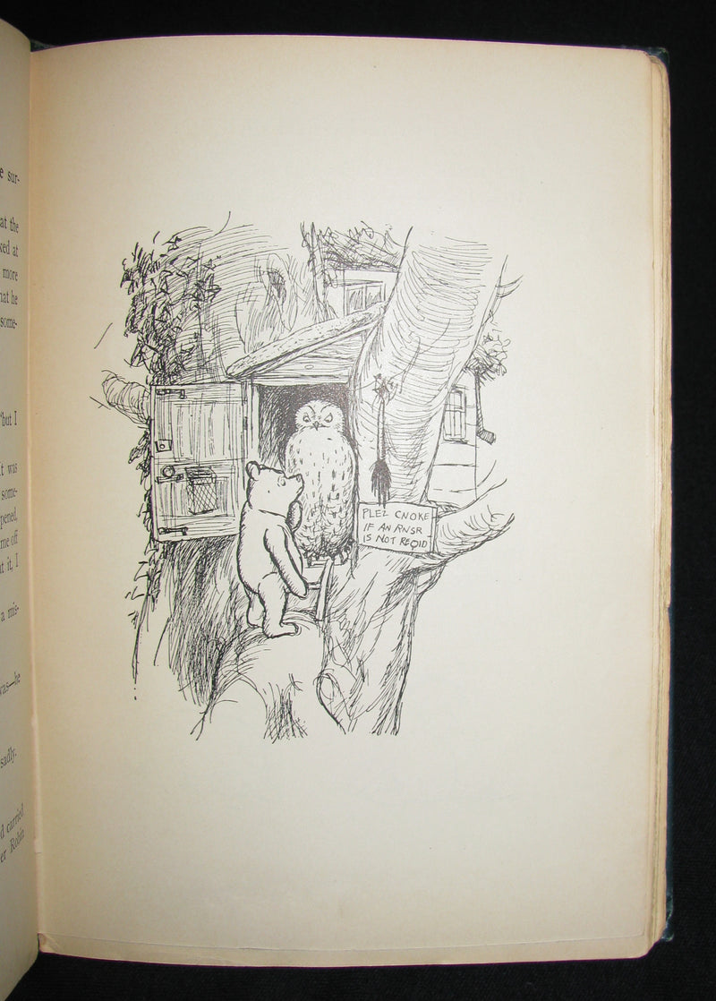 1926  First Edition -  A. A. Milne & Ernest H. Shepard -  WINNIE-THE-POOH