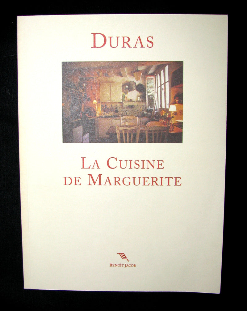 1999 Rare French Book - Marguerite DURAS - La Cuisine de Marguerite - banned from sale in France