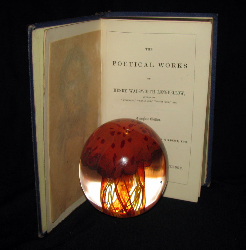 1864 Rare Book -  The Poetical Works of Henry Wadsworth Longfellow. Complete Edition, with Illustrations by John Gilbert. Etc.