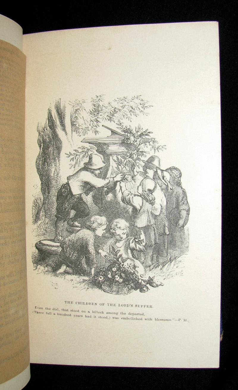 1864 Rare Book -  The Poetical Works of Henry Wadsworth Longfellow. Complete Edition, with Illustrations by John Gilbert. Etc.