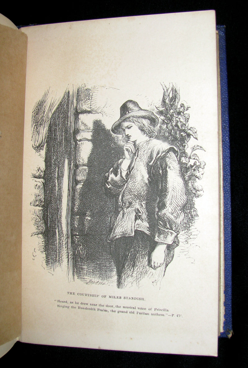 1864 Rare Book -  The Poetical Works of Henry Wadsworth Longfellow. Complete Edition, with Illustrations by John Gilbert. Etc.