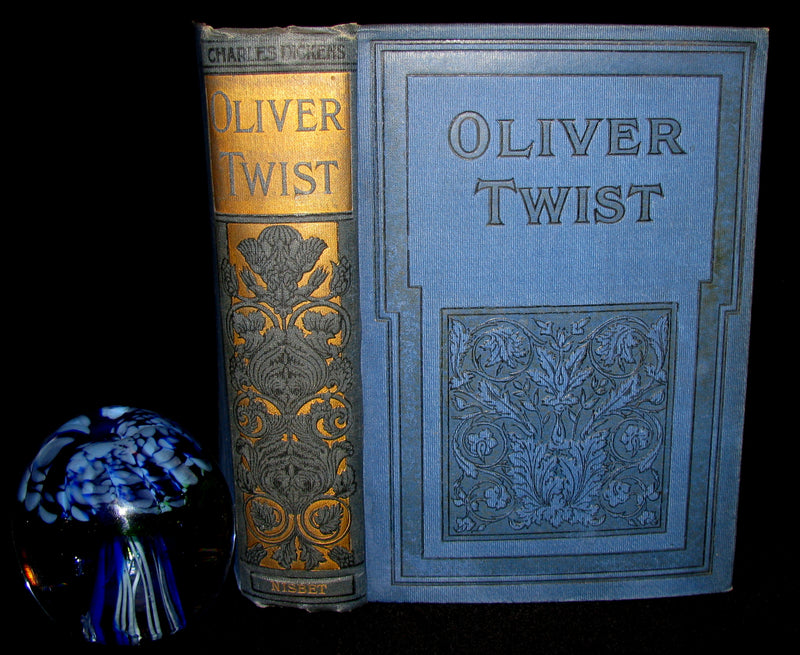 1900's Rare Nisbet Victorian Edition -  OLIVER TWIST by Charles Dickens