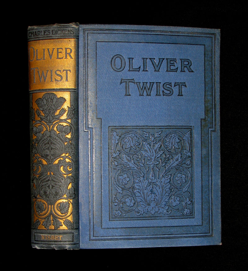 1900's Rare Nisbet Victorian Edition -  OLIVER TWIST by Charles Dickens