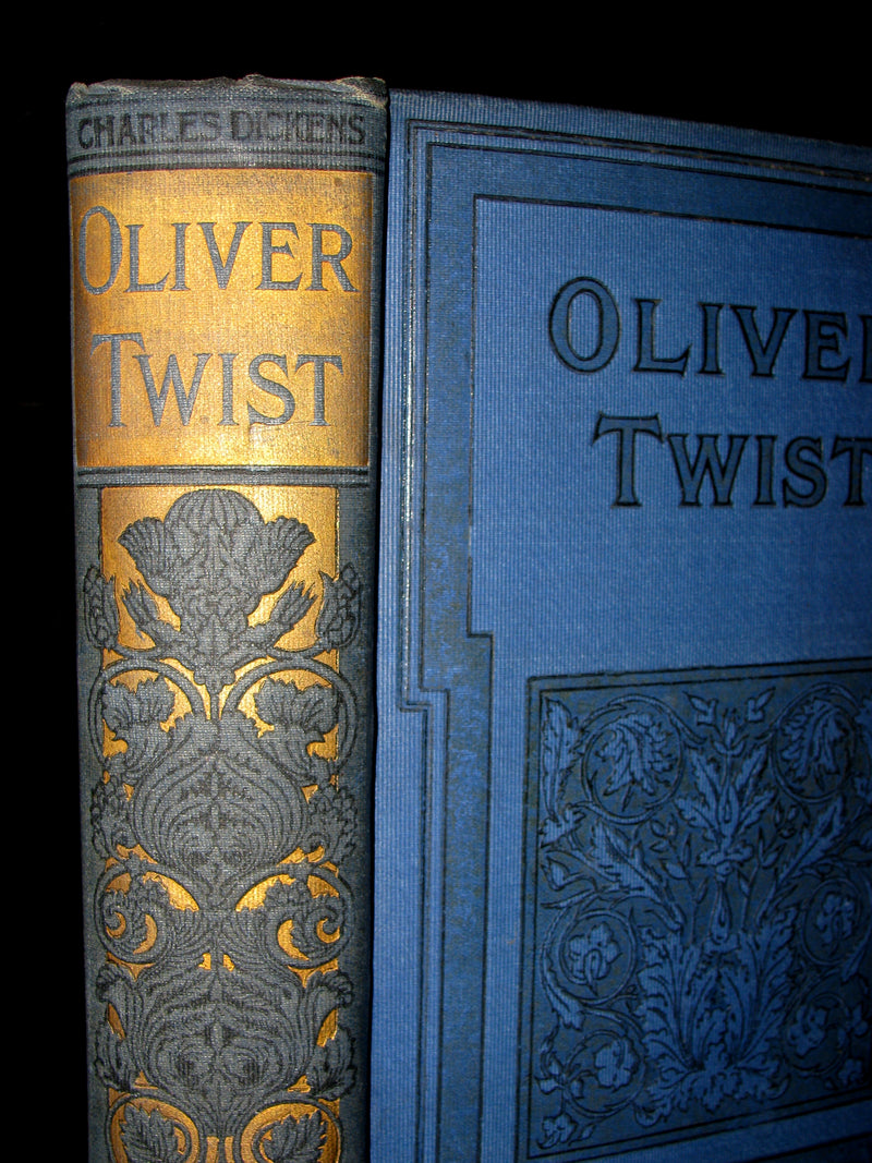 1900's Rare Nisbet Victorian Edition -  OLIVER TWIST by Charles Dickens