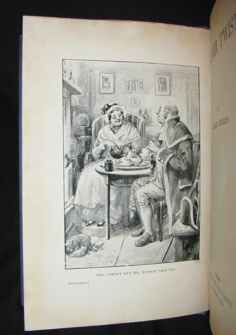 1900's Rare Nisbet Victorian Edition -  OLIVER TWIST by Charles Dickens