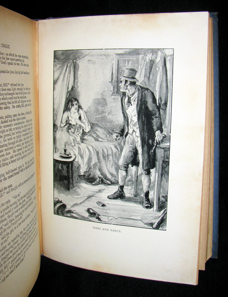 1900's Rare Nisbet Victorian Edition -  OLIVER TWIST by Charles Dickens