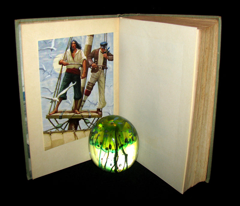 1930 Rare Book - Moby Dick or The White Whale by Herman Melville, illustrated by Mead Schaeffer