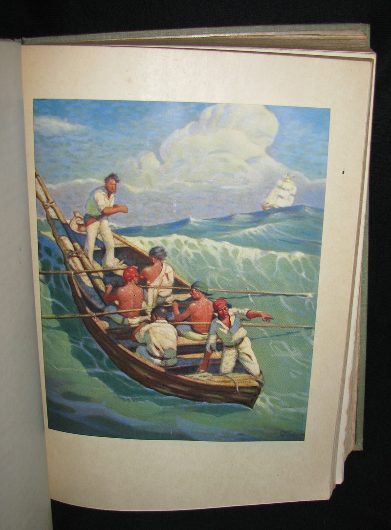 1930 Rare Book - Moby Dick or The White Whale by Herman Melville, illustrated by Mead Schaeffer