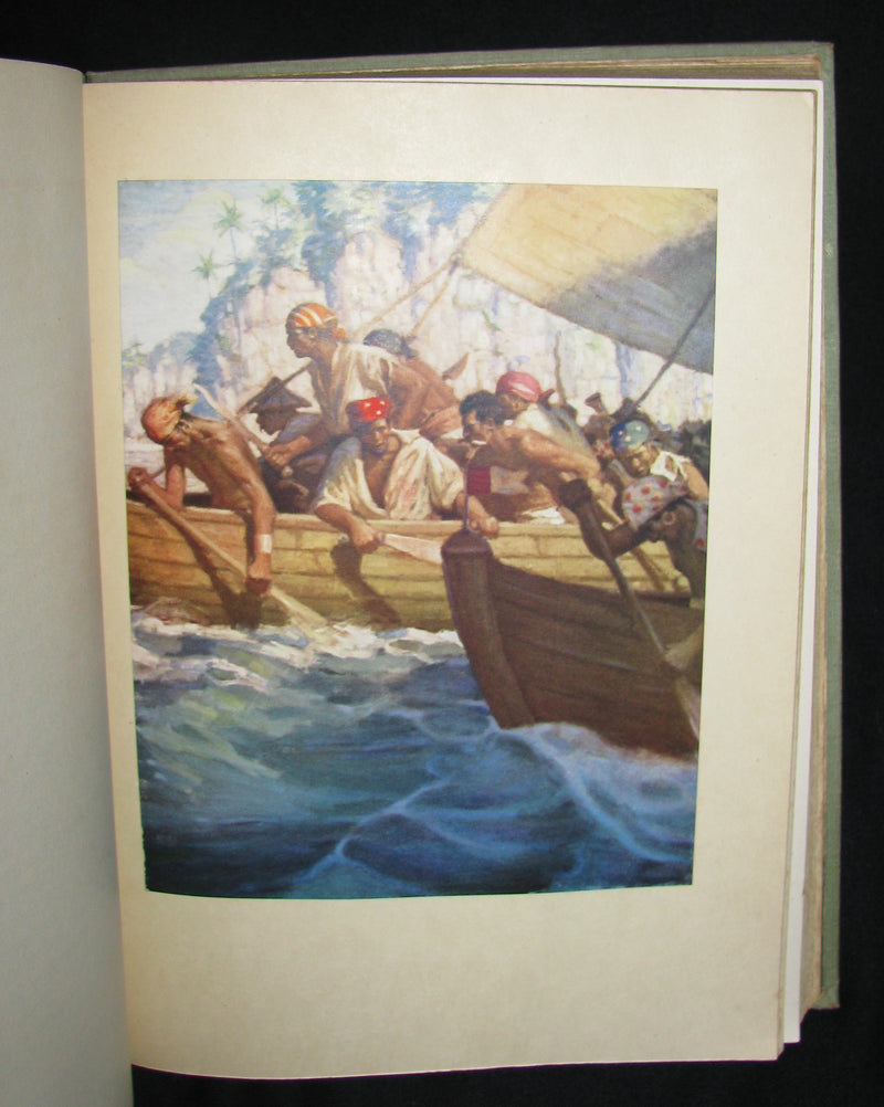 1930 Rare Book - Moby Dick or The White Whale by Herman Melville, illustrated by Mead Schaeffer