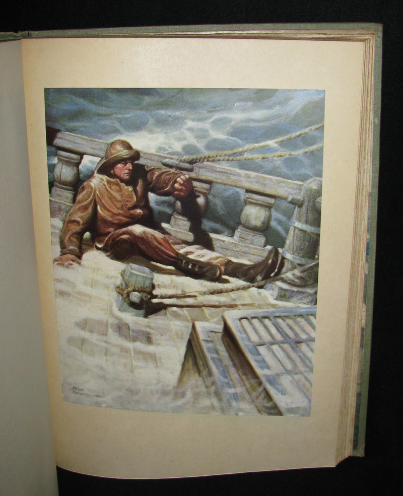 1930 Rare Book - Moby Dick or The White Whale by Herman Melville, illustrated by Mead Schaeffer