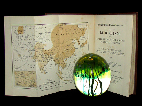 1886 Rare Book - Buddhism; Being a Sketch of the Life and Teachings of Gautama, the Buddha