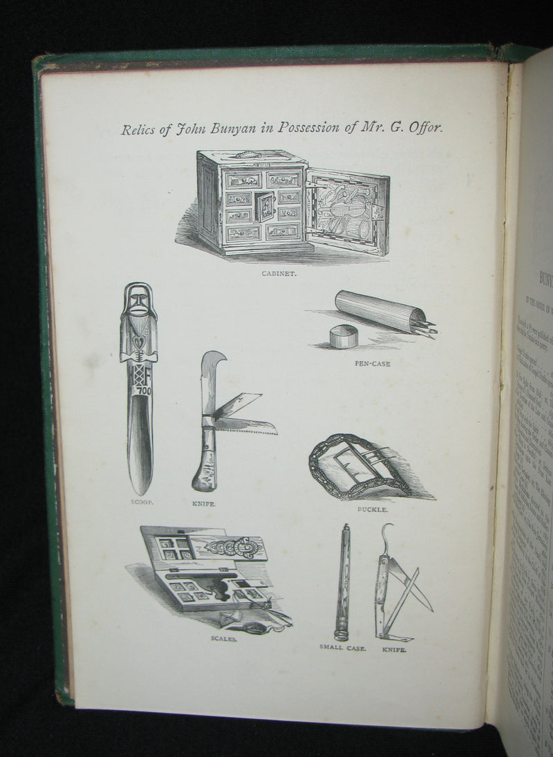 1850's Rare Victorian Book - The Pilgrim's Progress by John Bunyan