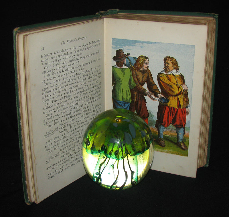 1850's Rare Victorian Book - The Pilgrim's Progress by John Bunyan