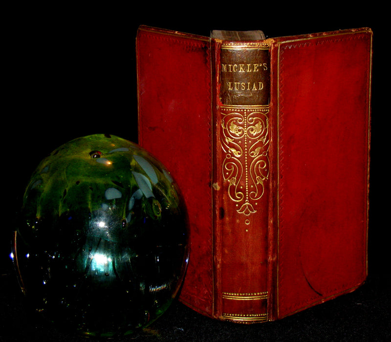 1809 Rare Book - The LUSIAD or, the Discovery of India - an Epic Poem Translated from Camoens.