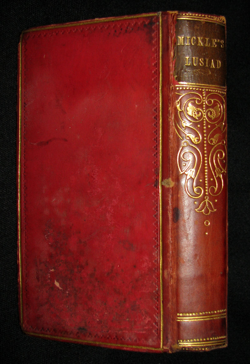 1809 Rare Book - The LUSIAD or, the Discovery of India - an Epic Poem Translated from Camoens.