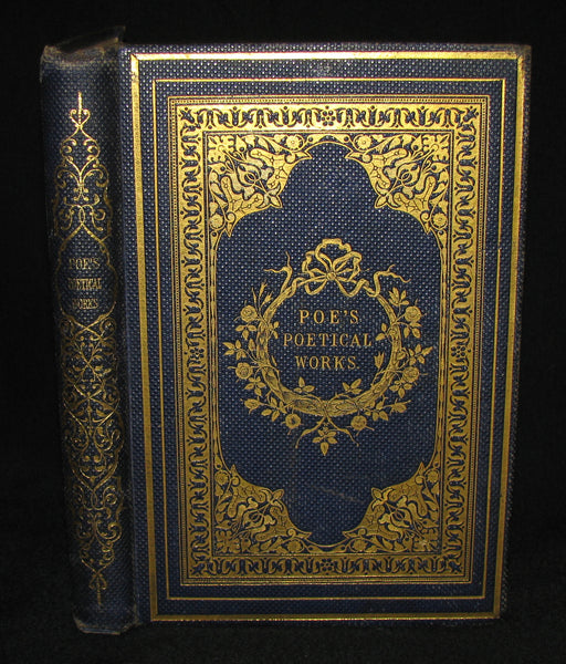 1859 Rare Book - The Poetical Works of EDGAR ALLAN POE with A Notice of his Life and Genius, by James Hannay. Illustrated.