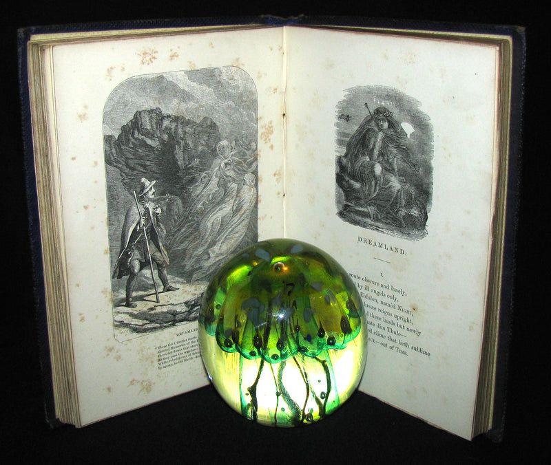 1859 Rare Book - The Poetical Works of EDGAR ALLAN POE with A Notice of his Life and Genius, by James Hannay. Illustrated.