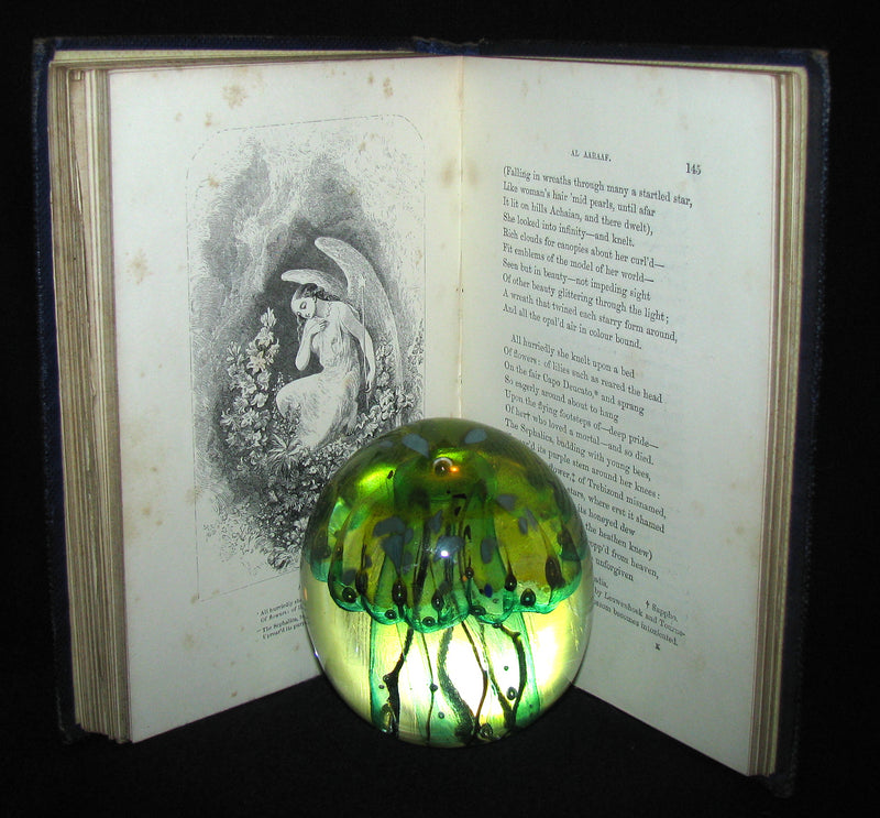 1859 Rare Book - The Poetical Works of EDGAR ALLAN POE with A Notice of his Life and Genius, by James Hannay. Illustrated.