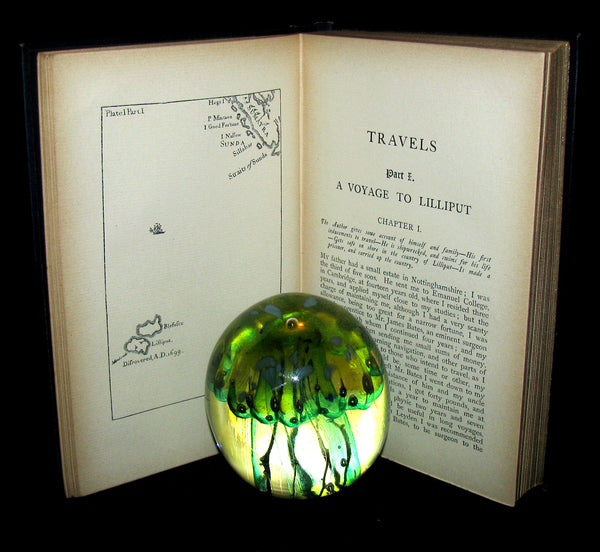 1896 Rare Victorian Book - Gulliver's Travels - Travels Into Several Remote Nations of the World in Four Parts By Lemuel Gulliver, First a Surgeon & Then a Captain of Several Ships