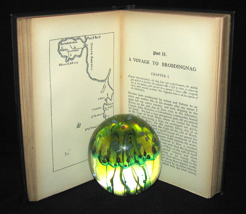 1896 Rare Victorian Book - Gulliver's Travels - Travels Into Several Remote Nations of the World in Four Parts By Lemuel Gulliver, First a Surgeon & Then a Captain of Several Ships