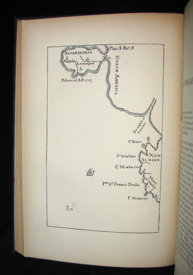 1896 Rare Victorian Book - Gulliver's Travels - Travels Into Several Remote Nations of the World in Four Parts By Lemuel Gulliver, First a Surgeon & Then a Captain of Several Ships