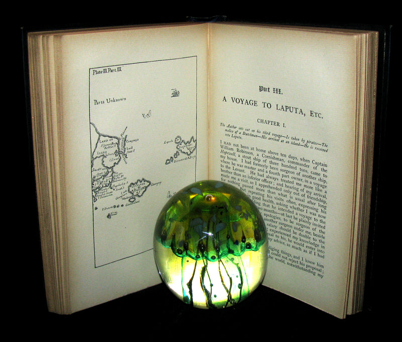 1896 Rare Victorian Book - Gulliver's Travels - Travels Into Several Remote Nations of the World in Four Parts By Lemuel Gulliver, First a Surgeon & Then a Captain of Several Ships