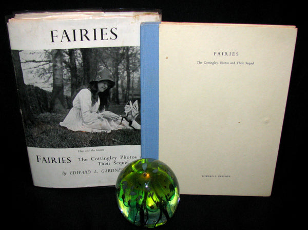 1945 Rare First Edition Book -  FAIRIES - The Cottingley Photographs And Their Sequel.